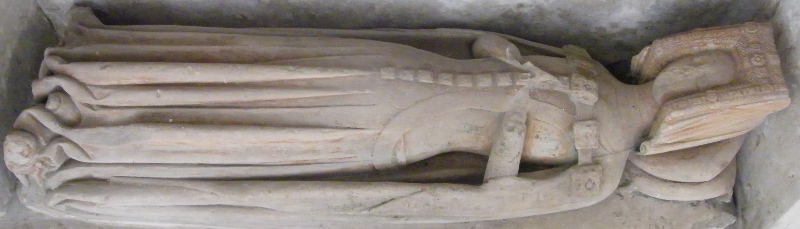 Sheviock - St Mary Emmeline Dauney 1371 effigy 1375